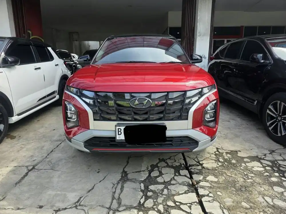 Hyundai Creta Prime Two Tone AT ( Matic ) 2023 Merah Antik Km 19rban