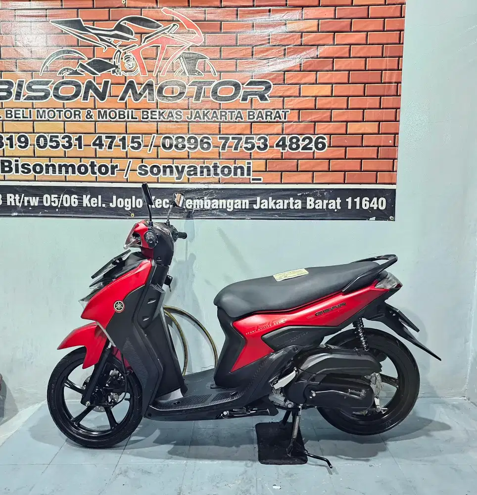 YAMAHA MIO GEAR S 125 SSS LED HAZARD TAHUN 2023 ISTIMEWA WARNA MERAH