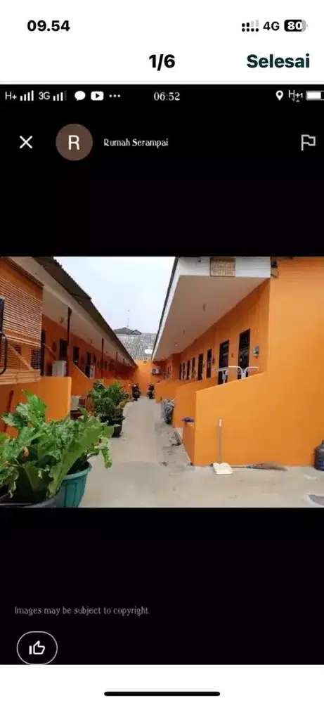 Disewa Kontrakan 3 sekatan