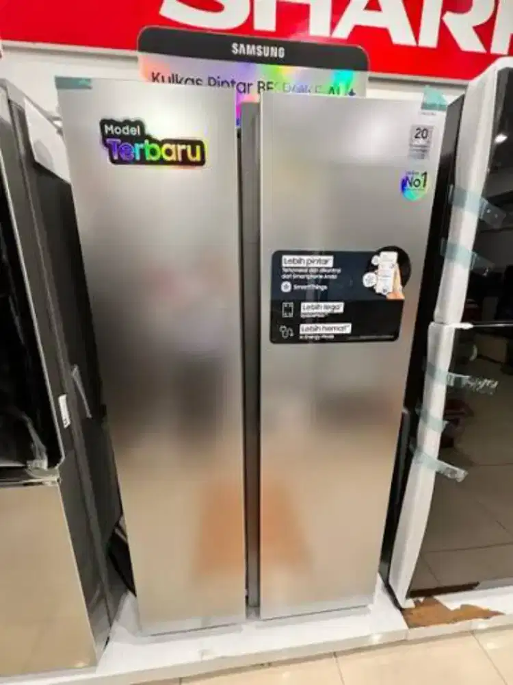 Kredit kulkas Samsung side by side RS57DG4000M9SE