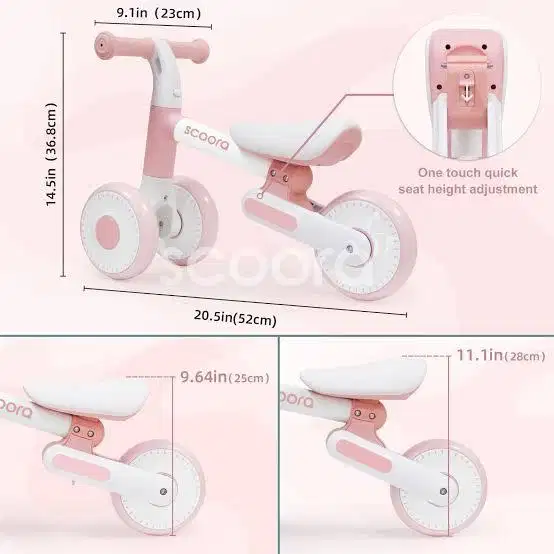 Balance bike scoora new segel