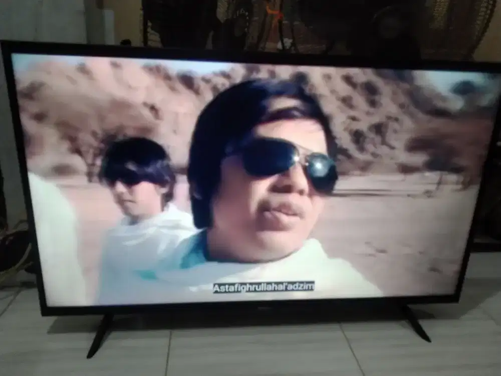 Tv android digital Hisense 43 siap pakai