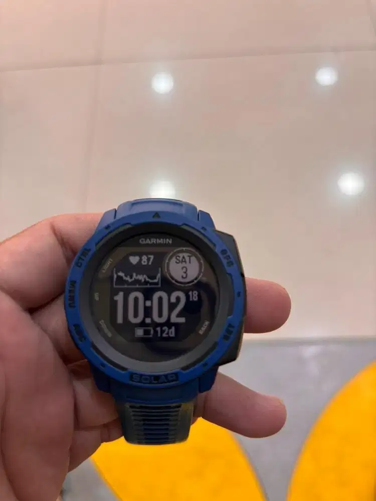 Garmin Instinct Solar Blue