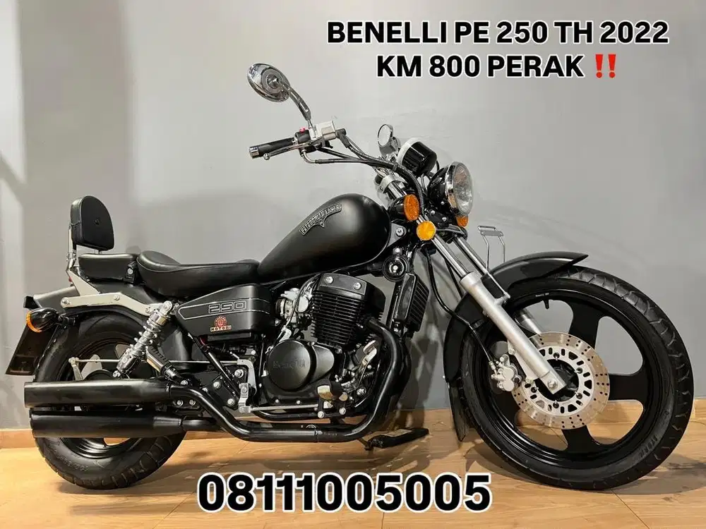 KM 800 PERAK BENELLI PE 250 TH 2022 SUPER KAYA BARU