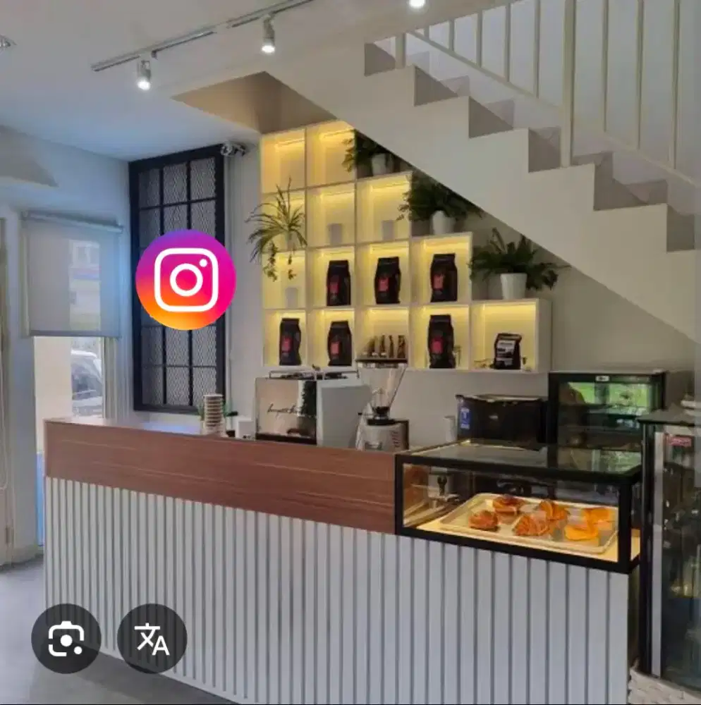 Coffeeshop fully furnished and equiped siap operation