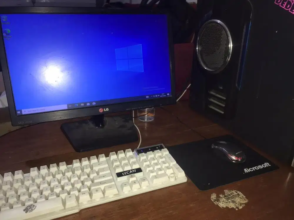 KOMPUTER FULLSET TINGGAL PAKAI