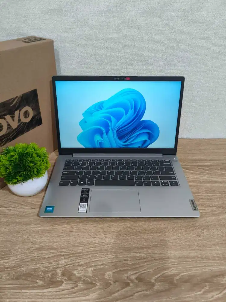 Laptop Baru Lenovo Ideapad Slim 1I Celeron N4020 RAM 8GB SSD 256GB 14
