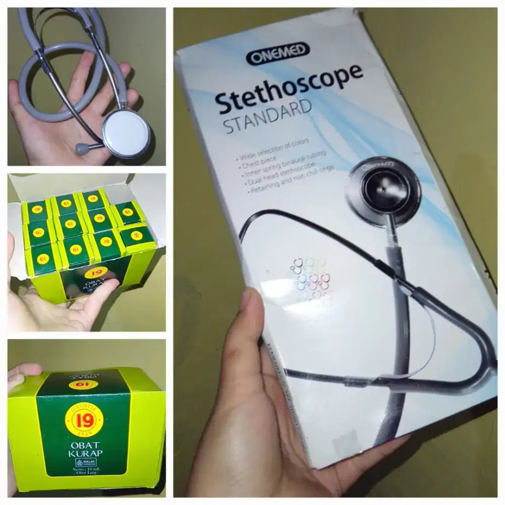 Obat kurap dan stetoskop  #HARAP BACA DESKRIPSI