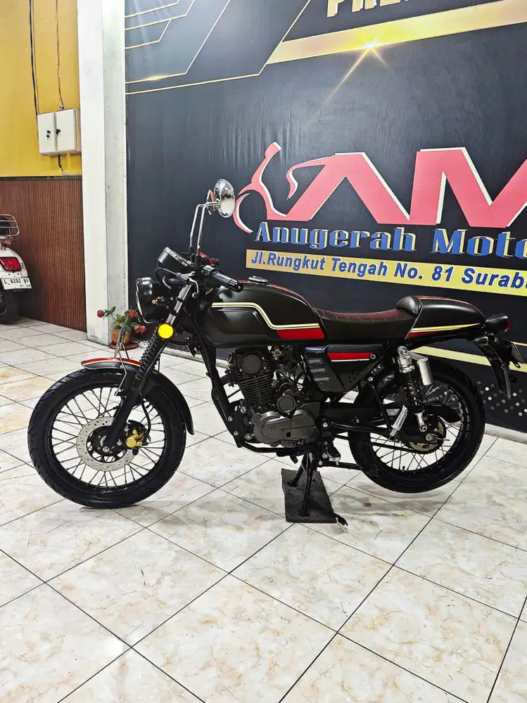 Benelli Motobi 152 TH 2021 hitam odo 10rb cakep