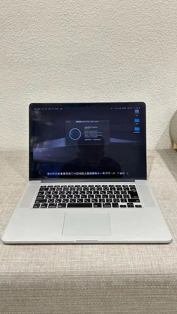 MACBOOK PRO RETINA 2012 15 INCH CORE i7 RAM 8 SSD 256GB
