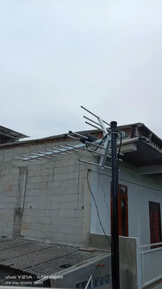 Paket pemasangan Antenna tv digital dijamin bagus
