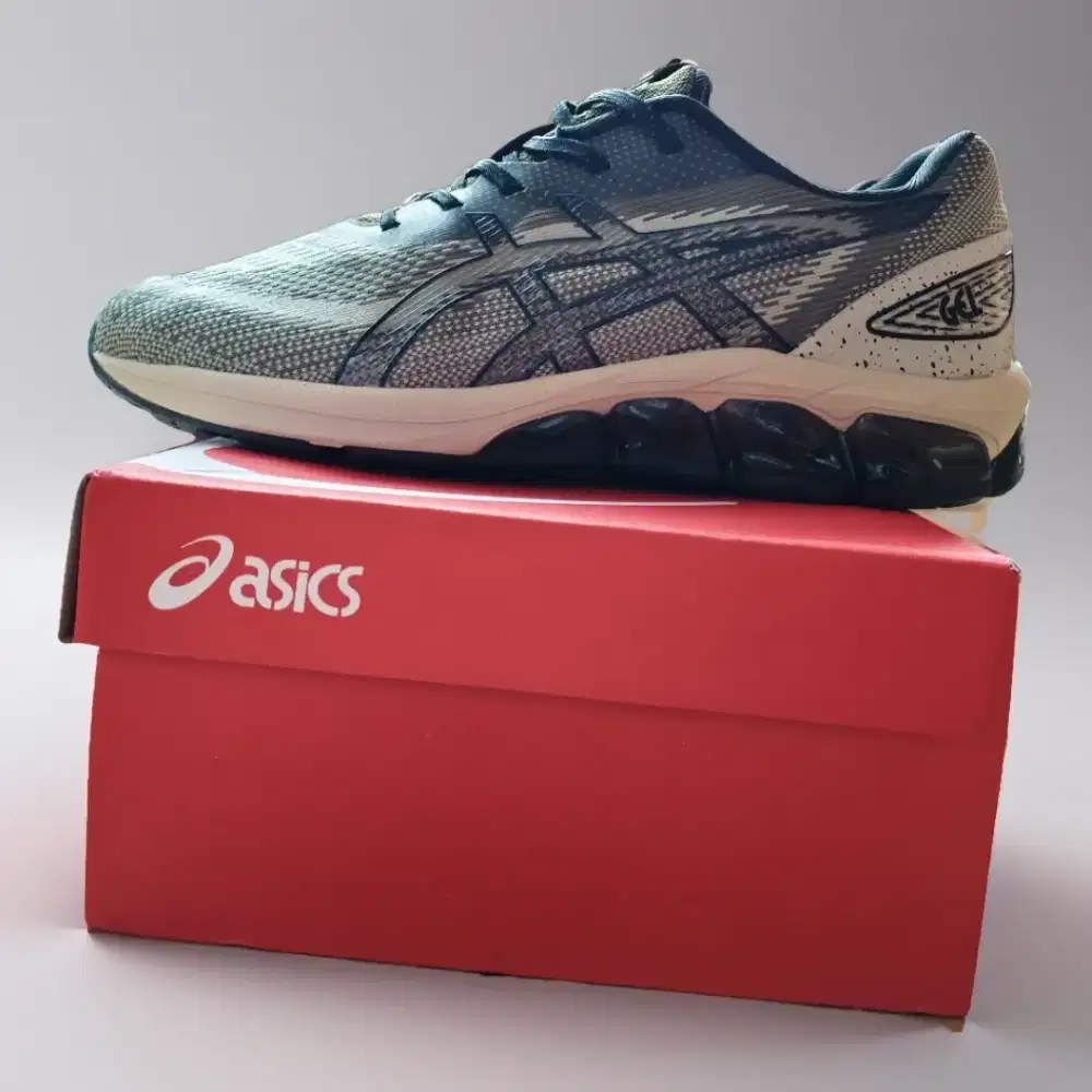 Jual Sepatu Asics Gel Size 44 Green Army