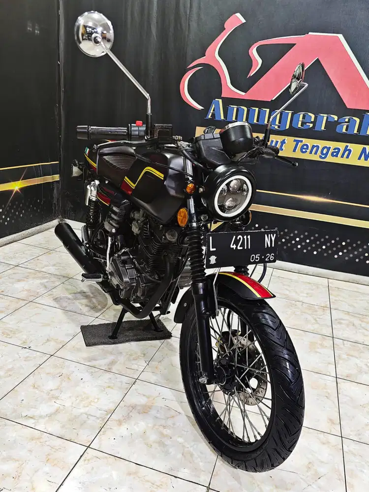 Benelli Motobi 152 TH 2021 hitam odo 10rb anugerah motor rungkut