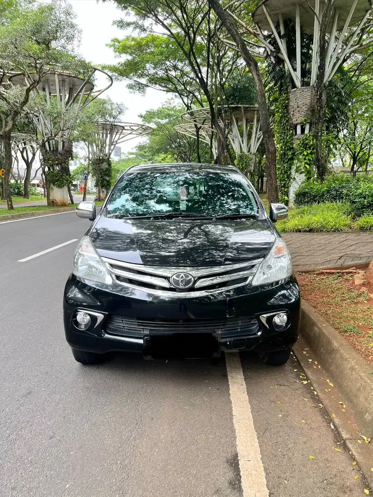 Avanza G 2012 MT Hitam Metalik