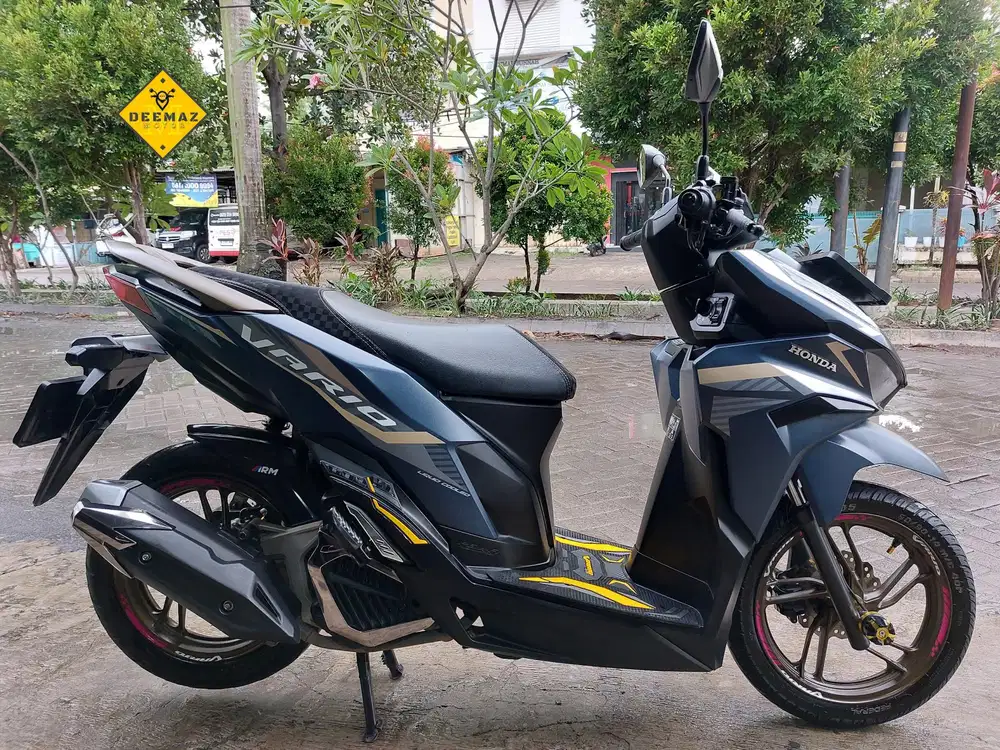 (DP 800 Rb)‼️ Vario 125 CBS ISS Keyless Biru 2023 Cash & Kredit