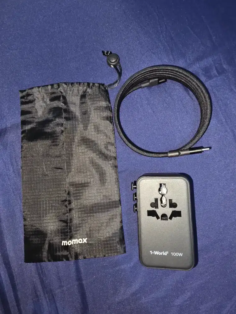 Wall Charger Momax 100w + Kabel Momax 100w