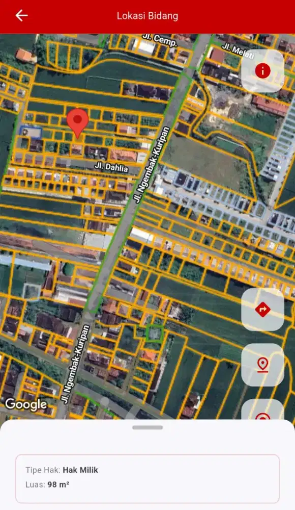 Tanah Kavling Untuk Investasi Purwodadi