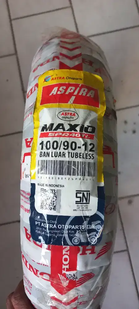 Di jual ban luar tubeles