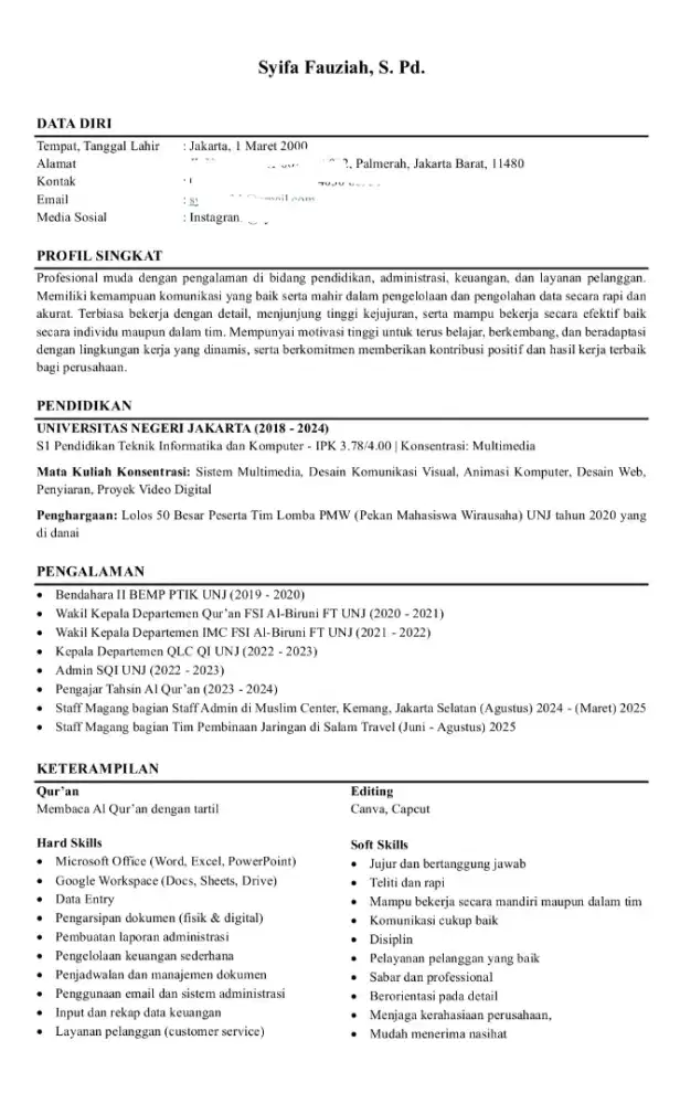 Mencari loker admin/administrasi/tata usaha sekolah