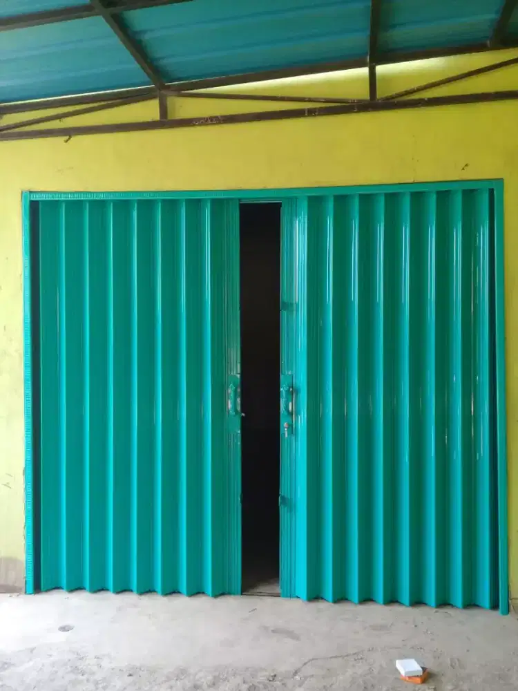 Rolling door pintu harmonika folding gate