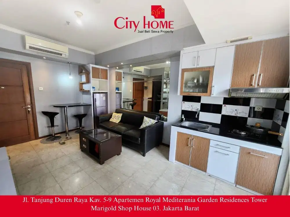 Sewa Apartment Royal Mediterania Garden - Full Furnished & Siap Huni