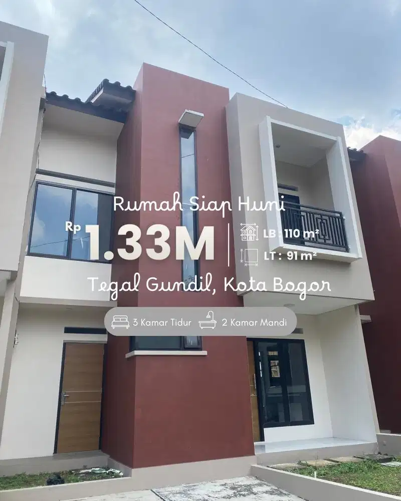 Rumah Cluster Siap Huni