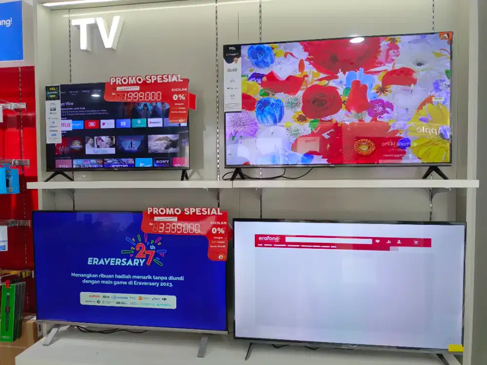 Cash / Credit Google TV 43 inc terbaru 2026