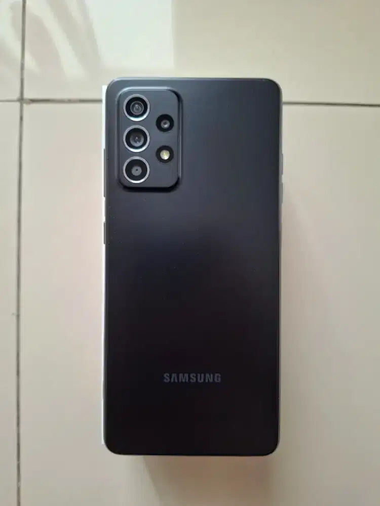 Jual Samsung A52 Black 8/128GB Like New Bandung