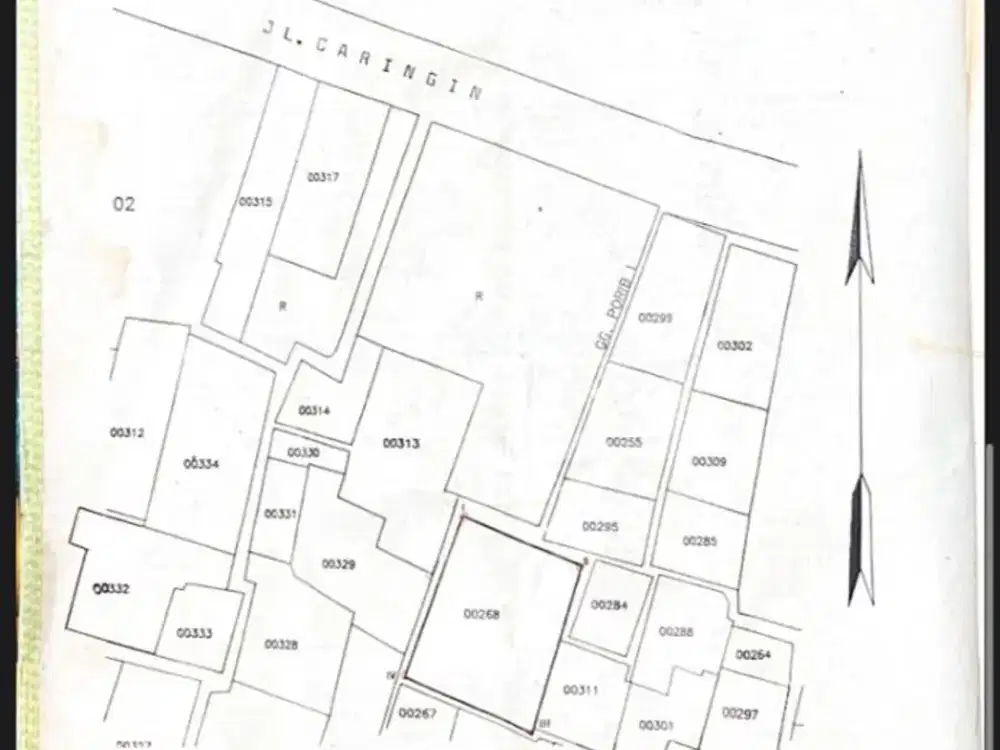 JUAL Tanah Akses Motor 10M dari Jalan Raya Sayap Caringin Babakan Ciparay