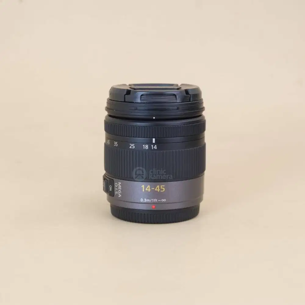 Lumix 14-45mm Mega OIS Black