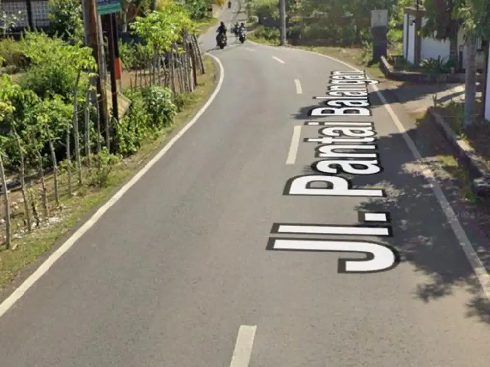 Jual  Freehold  Tanah Strategis Di Jalan Utama Pantai Balangan Jimbaran Bali. GWK, Pecatu, Uluwatu, Dll.