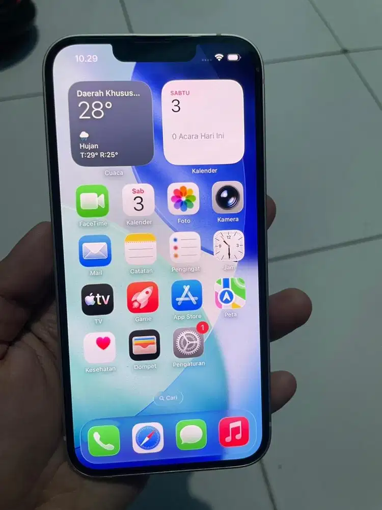 iphone 13 128gb garansi inter fullset no minus