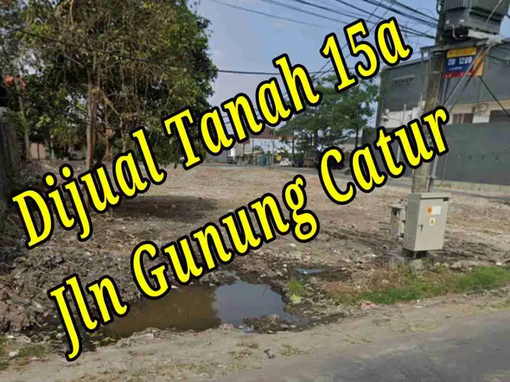 Dijual Tanah 15a di Jln induk Gunung Catur Gatsu Barat Denpasar Bali