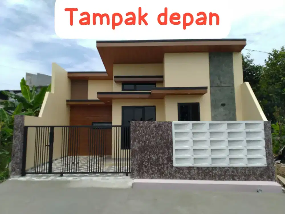 Rumah 100% baru, Lux, 1 lantai