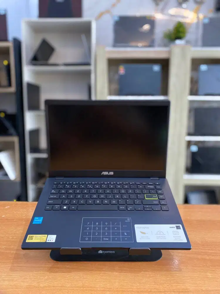 ASUS VIVOBOOK E410K 14INC FHD N4500 RAM 8GB SSD 256GB BACKLITE-NUMPAD