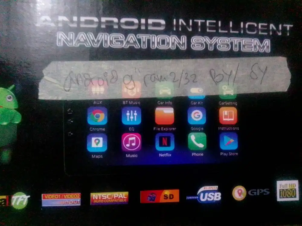 Android car navigation and general information