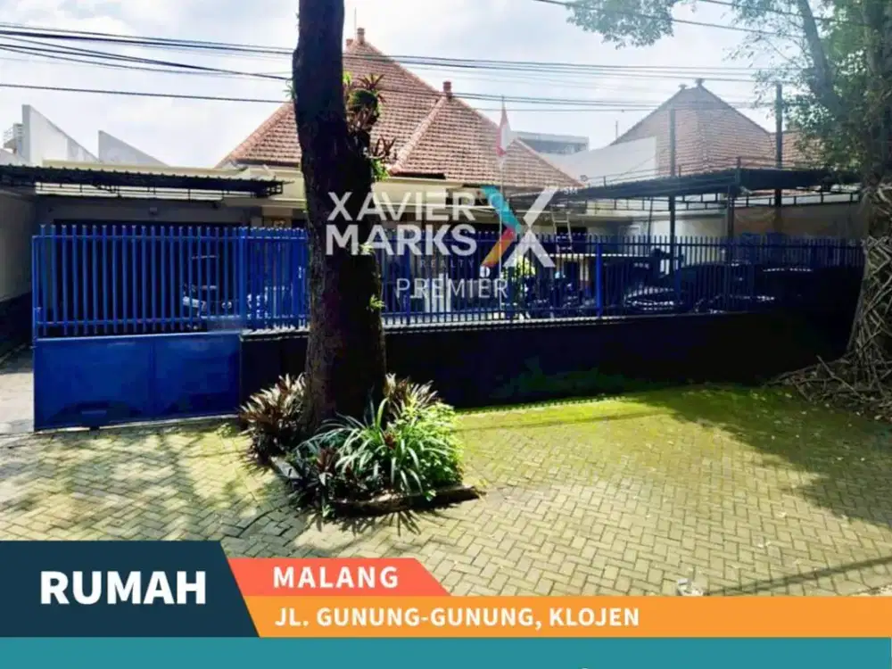 Disewakan Rumah Vintage Poros Jalan Utama Gunung Gunung Klojen Malang