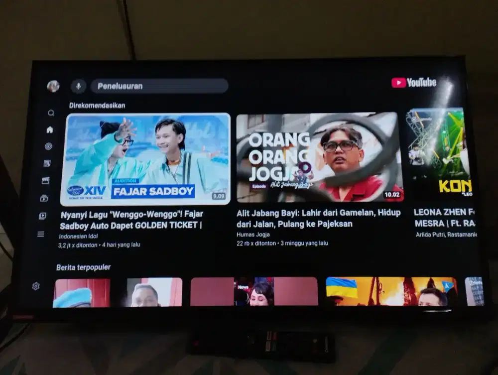 TV Android Changhong 32 plus braket