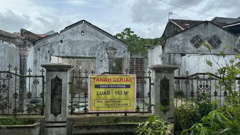 Dijual Tanah Cepat Luas 153m