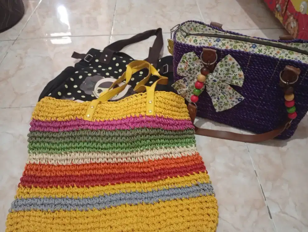Tas santai 3pcs