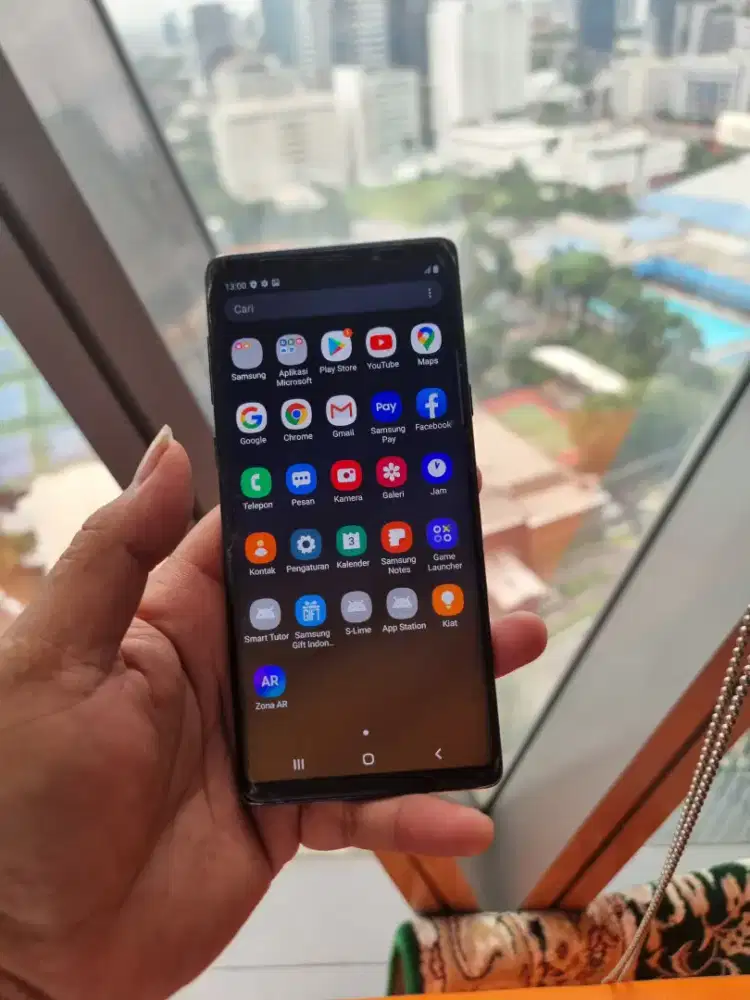 Samsung notes 9 internal 512 gb normal Jaya minum retak saja
