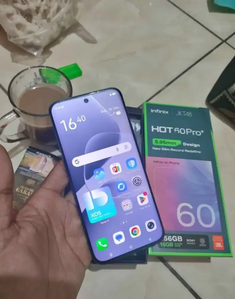 Infinix hot 60 pro baru 2 bulanan
