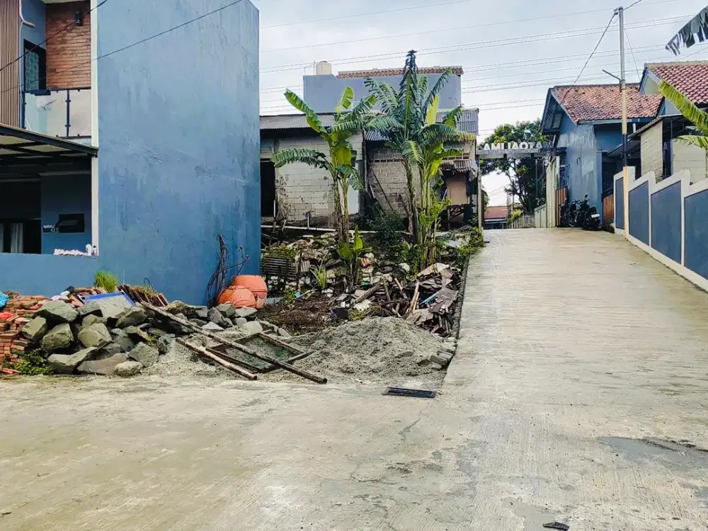 KAVLING SIAP BANGUN SHM IMB PBB LENGKAP, KRUKUT,LIMO