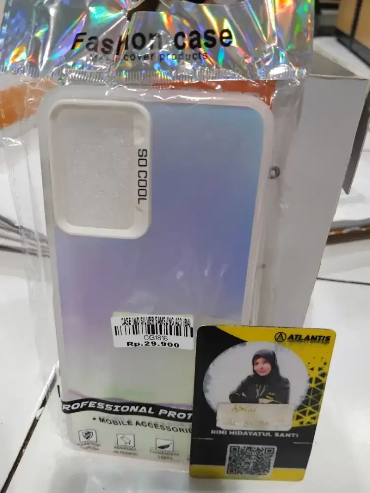 CASE IMD SILVER SAMSUNG A23 | ATLANTIS DAHSYAT