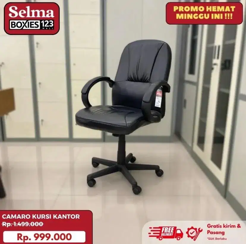 Kursi kantor selma busa empuk