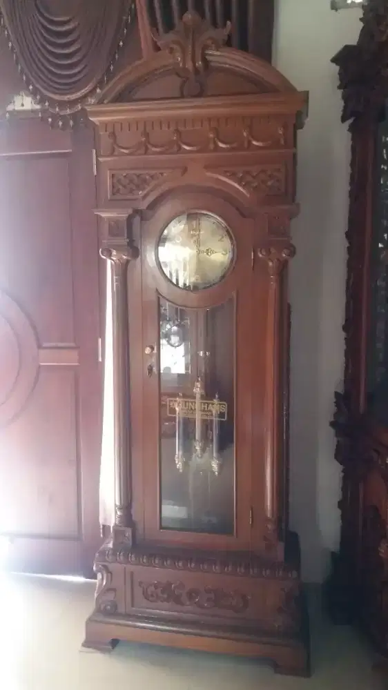 Jam junghans lemari masih orijinal semua hidup normal