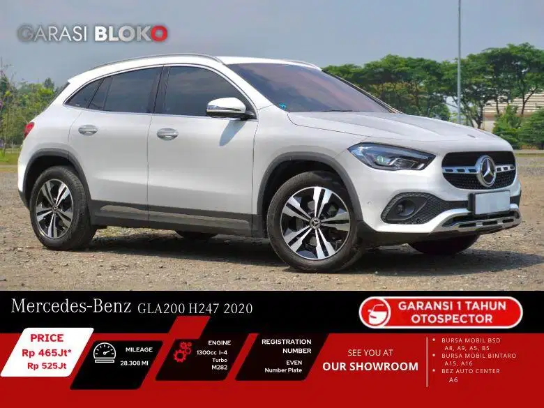 Mercedes Benz GLA200 H247 MBUX 2020 / 2021