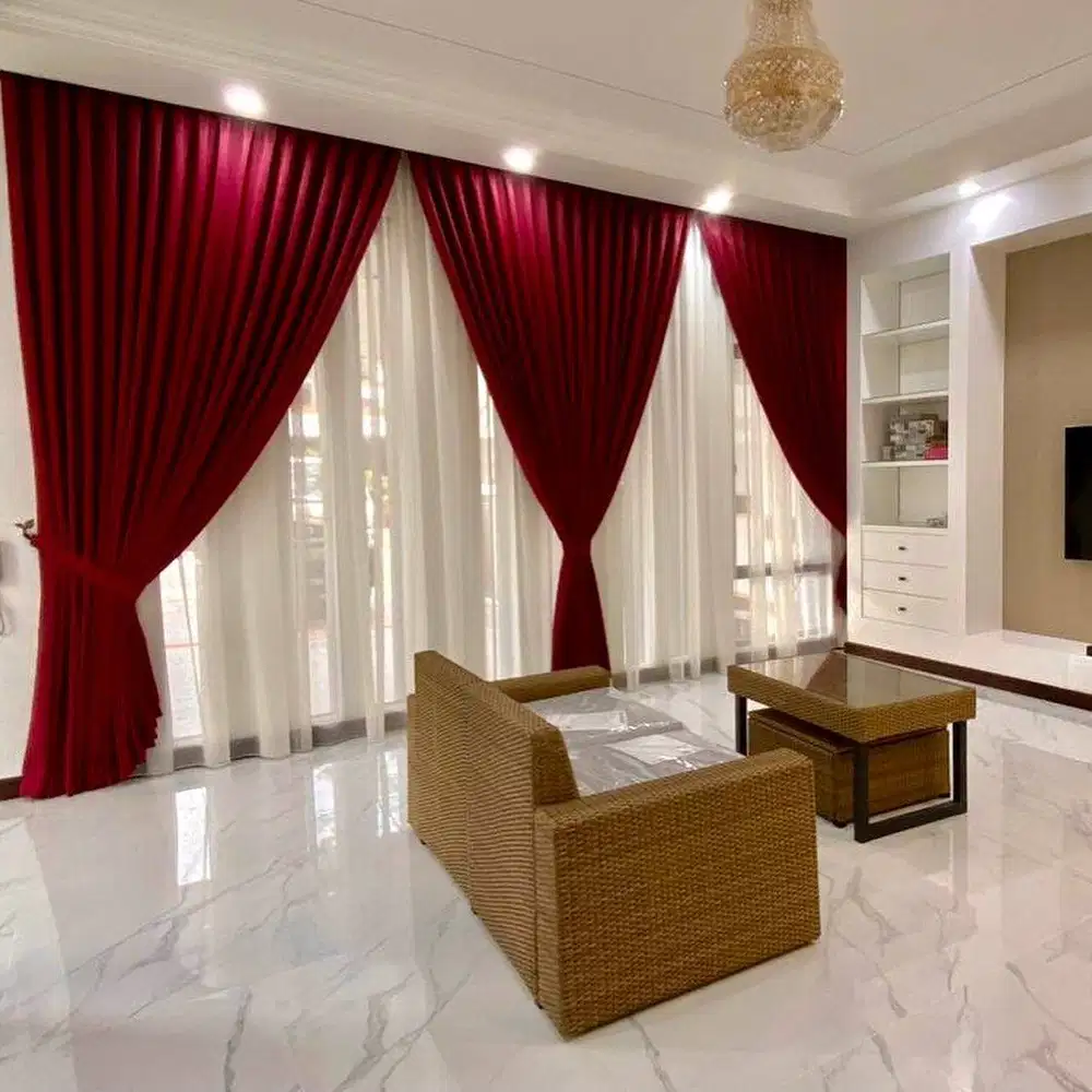 Menerima Gorden Pasang Wallpaper Korden Gordeng Horden Roller Blind