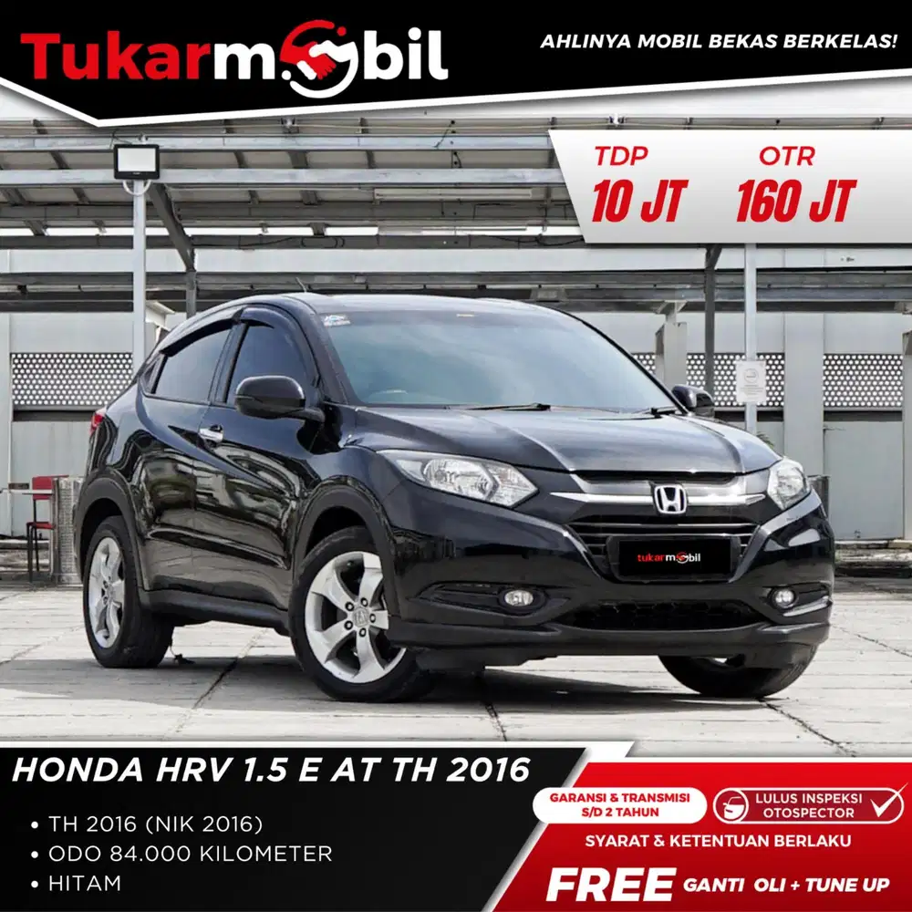 HONDA HRV 1.5E AT THN 2016