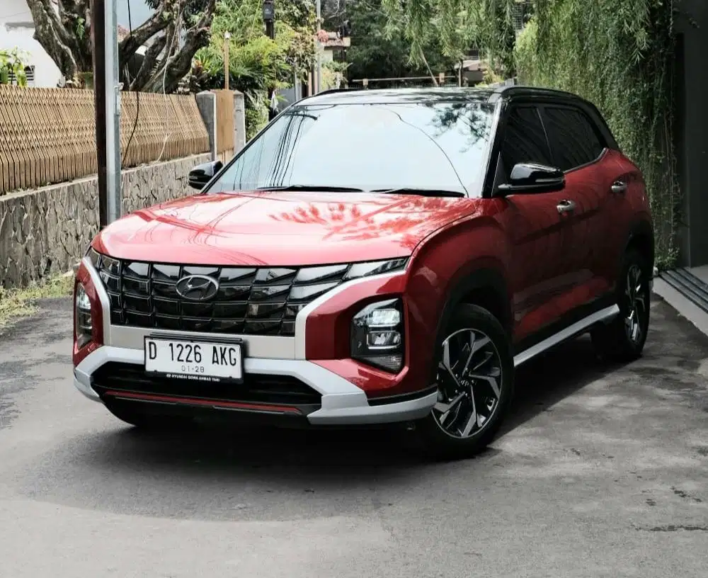 Hyundai CRETA PRIME TwoTone 1 5 AT 2022 LowKM 28rb RECORD HYUNDAI BDG